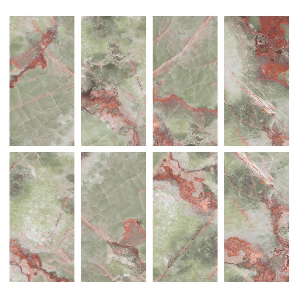 กระเบื้องพื้นพอร์ซเลน 60x120 ซม. COTTO ออนิกซ์ เขียว PM 1.44 ตร.ม.