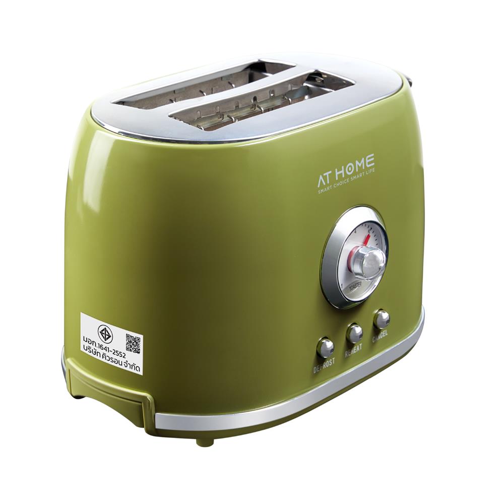 เครื่องปิ้งขนมปัง AT HOME 10HO00061 สีเขียว