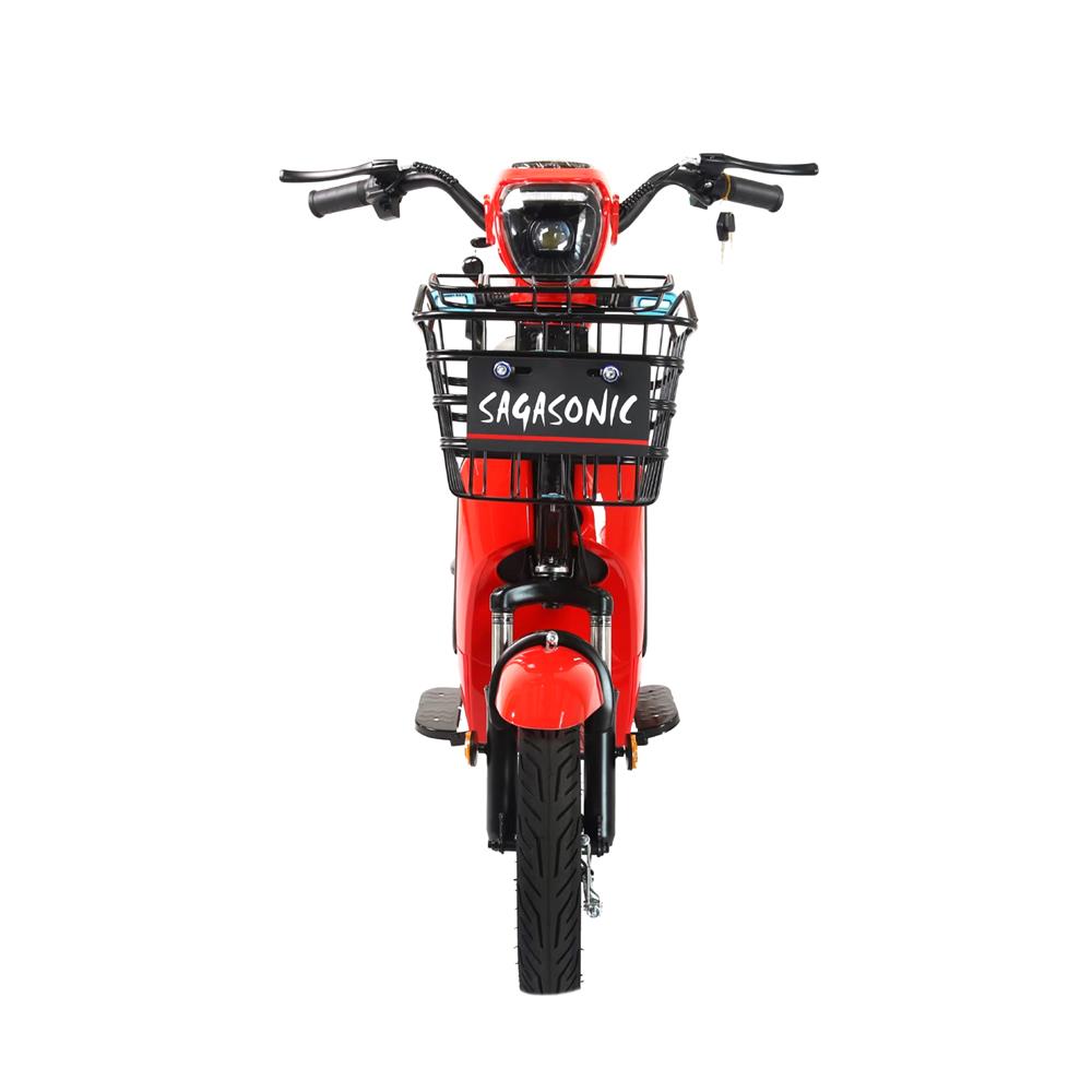 จักรยานไฟฟ้า SAGASONIC SA-J20 สีแดง
