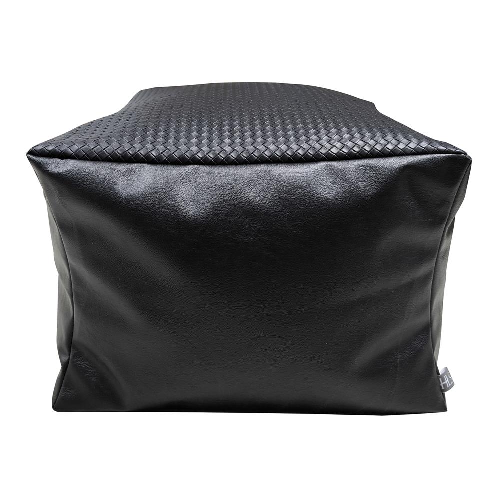 เบาะรองนั่ง HOME LIVING STYLE TEGA 19x19 นิ้ว สีดำ