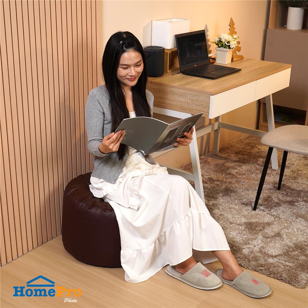 เบาะรองนั่ง HOME LIVING STYLE TEGA 19x19 นิ้ว สีน้ำตาล