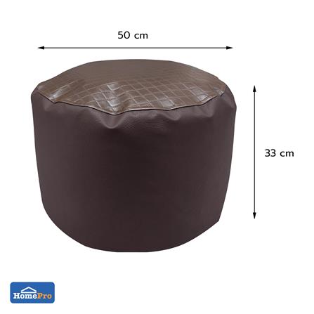 เบาะรองนั่ง HOME LIVING STYLE TEGA 19x19 นิ้ว สีน้ำตาล_3