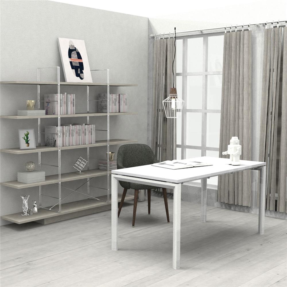 โต๊ะทำงาน OFFICEINTREND VIRO WL-W 120 ซม. สีขาว