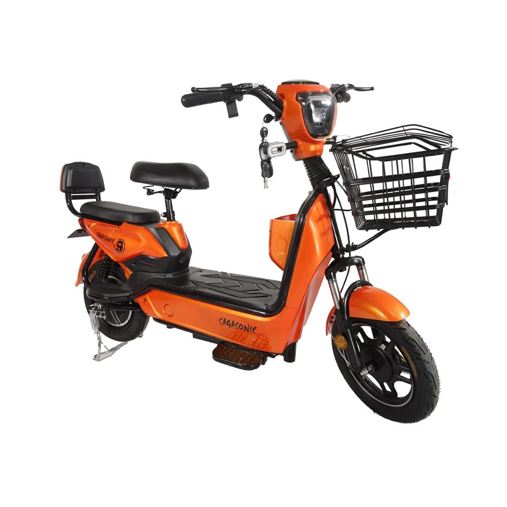 จักรยานไฟฟ้า SAGASONIC SA-J20 สีส้ม