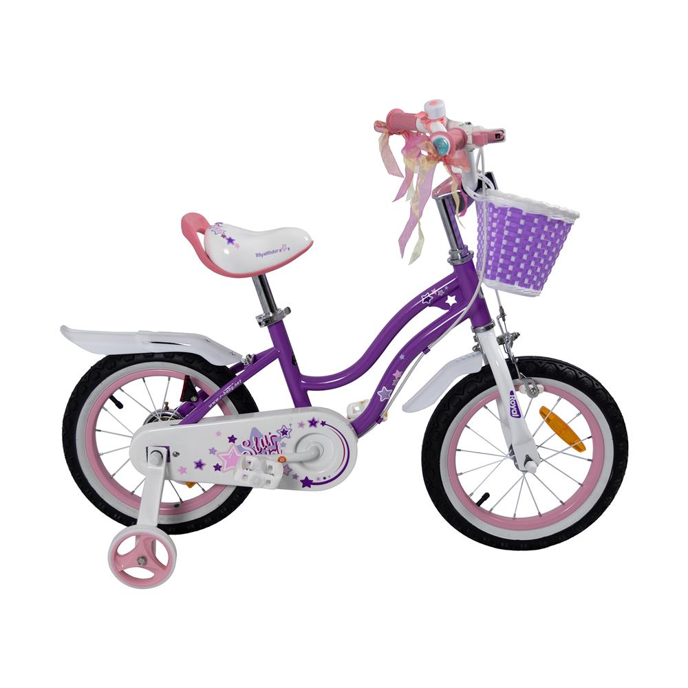 จักรยานเด็ก ROYAL BABY STARGIRL 14 นิ้ว สีม่วง