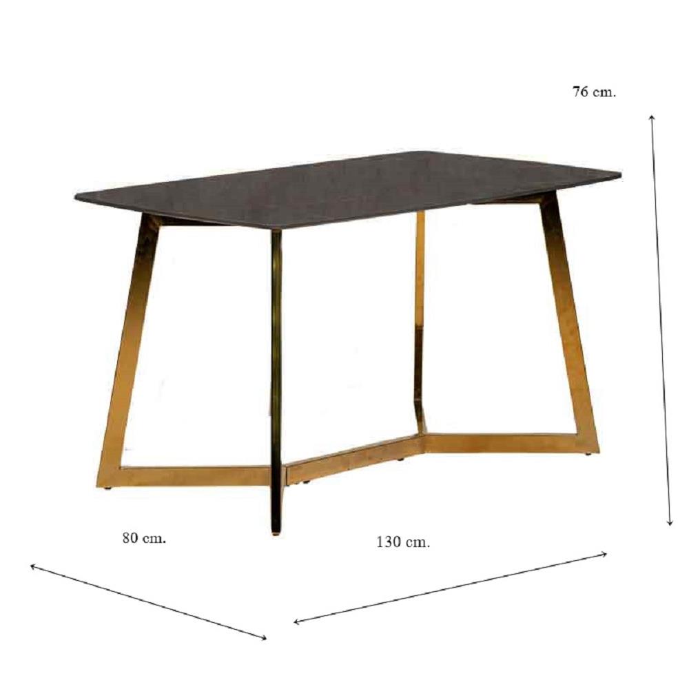 โต๊ะอาหาร AS FURNITURE SHALL สีดำ