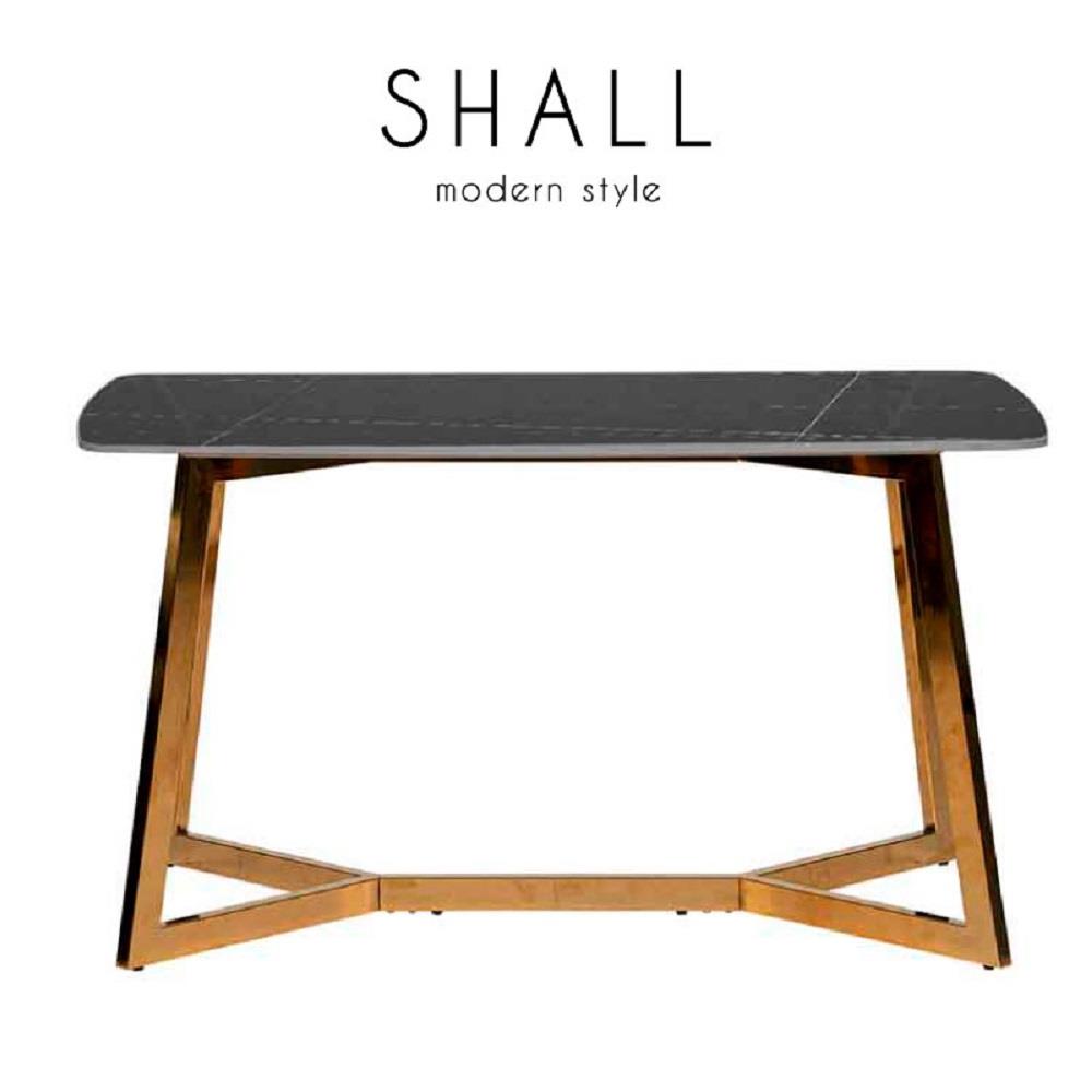 โต๊ะอาหาร AS FURNITURE SHALL สีดำ