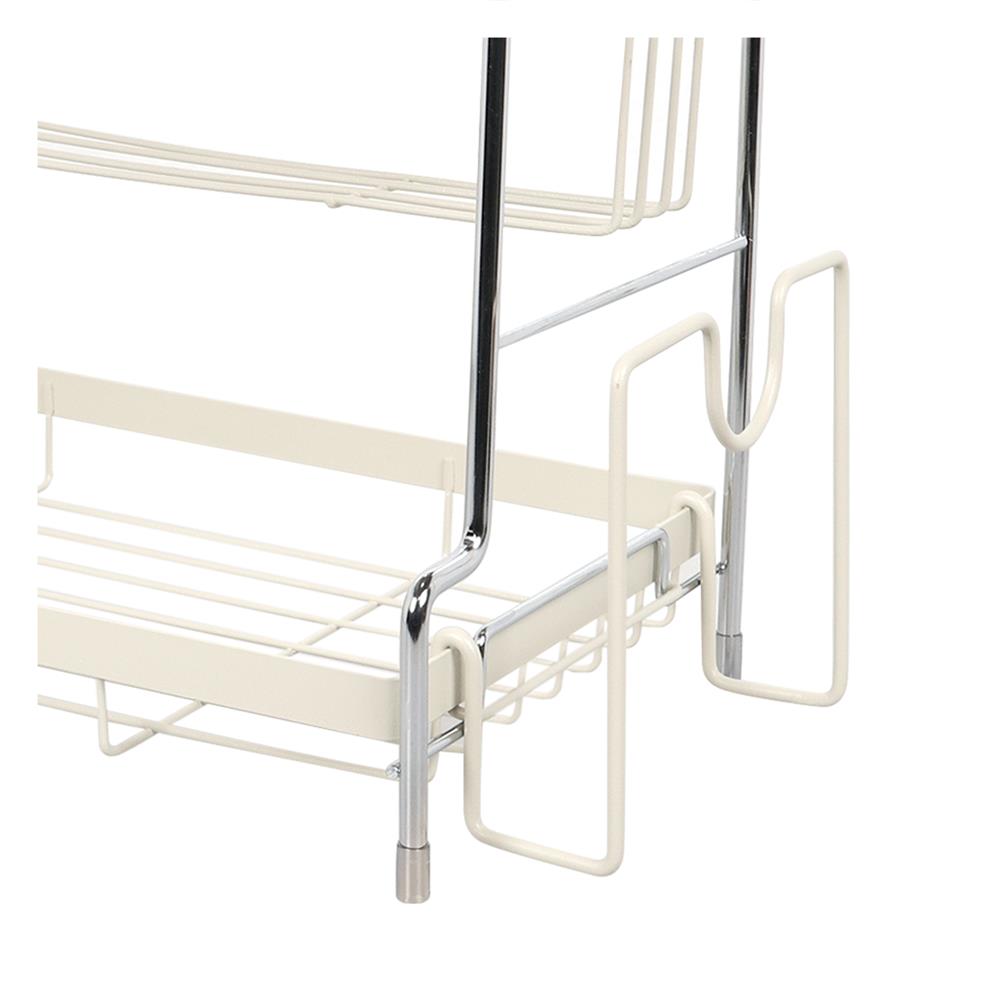 ชั้นวางเครื่องปรุง 2 ชั้น KECH CREAMY 33.6X18.5X25.6 ซม. สีครีม