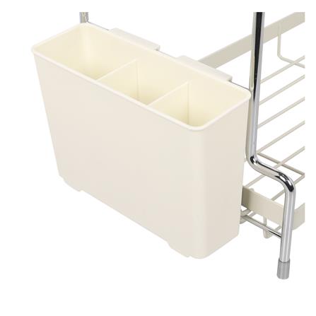 ชั้นวางเครื่องปรุง 2 ชั้น KECH CREAMY 33.6X18.5X25.6 ซม. สีครีม_3