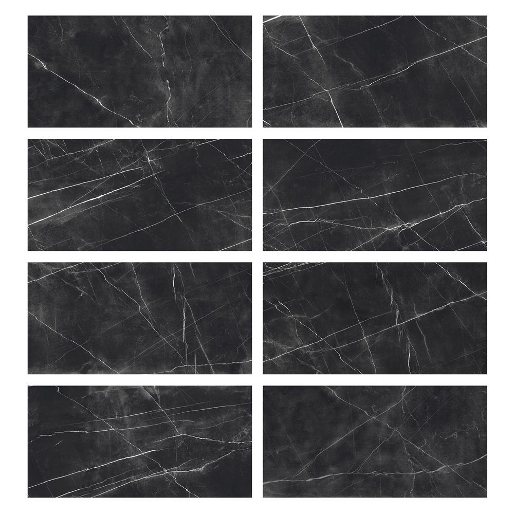 กระเบื้องพื้นพอร์ซเลน 60x120 ซม. COTTO คาวา เนร่า ดำ PM 1.44 ตร.ม.