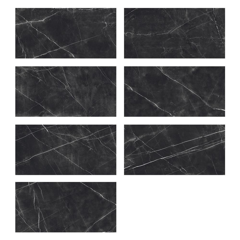 กระเบื้องพื้นพอร์ซเลน 60x120 ซม. COTTO คาวา เนร่า ดำ PM 1.44 ตร.ม.