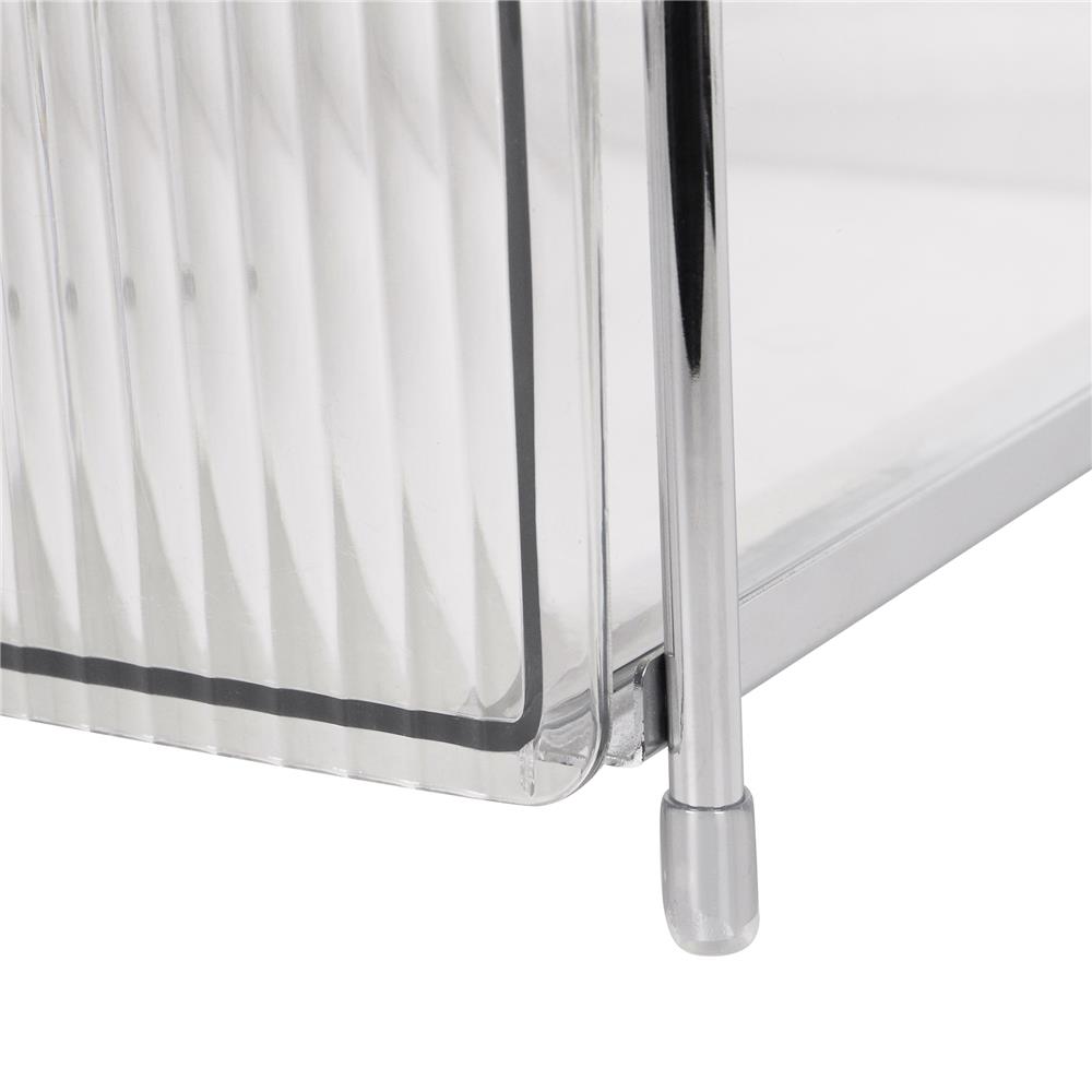 ชั้นเก็บแก้ว 1 ชั้น มีลิ้นชัก KECH CREAMY