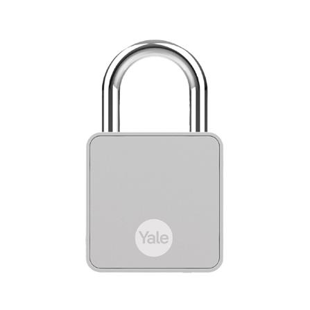 กุญแจคล้อง สแกนลายนิ้วมือ YALE YDPM SV 22 มม. สีเงิน_0