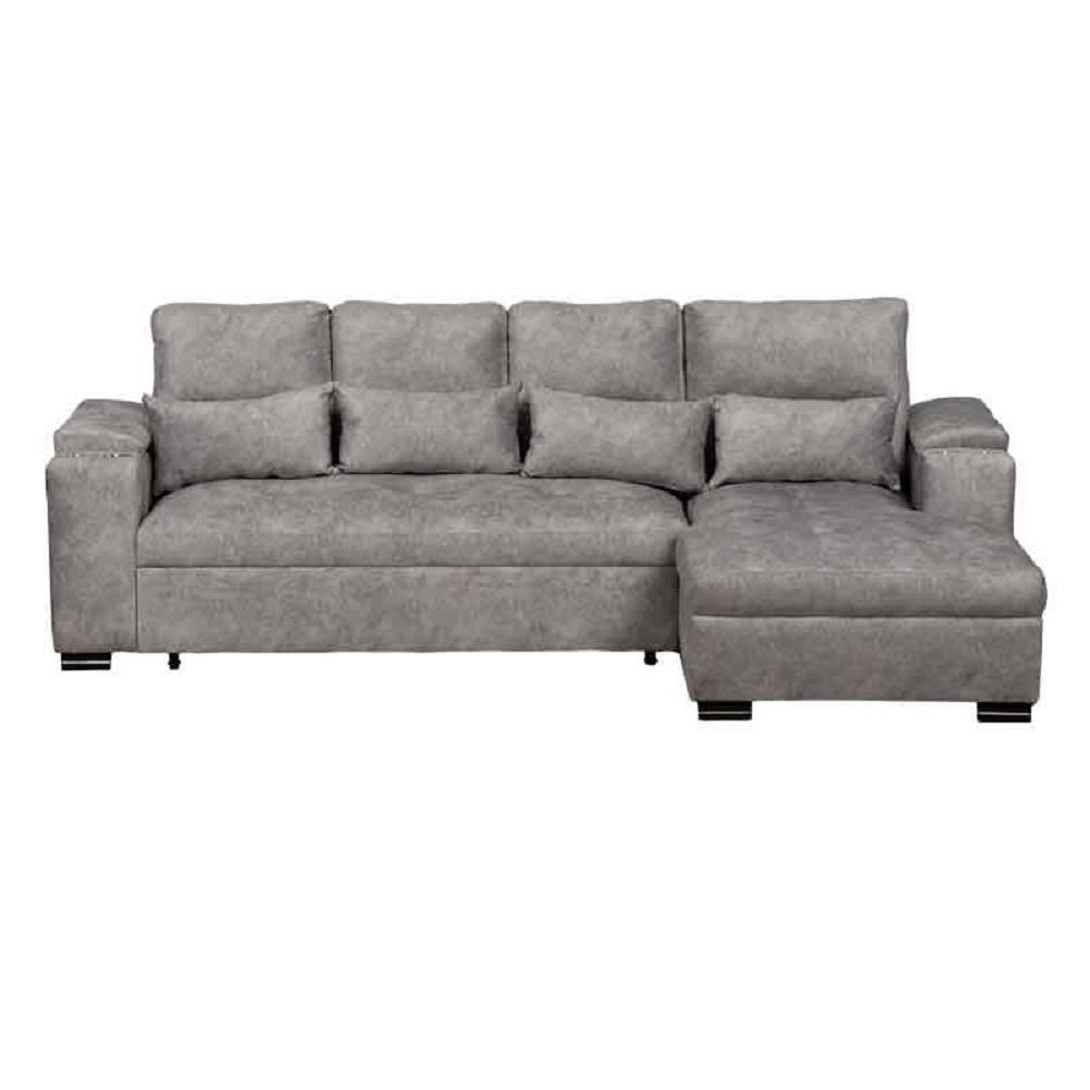 โซฟาเข้ามุมขวา AS FURNITURE KALEL CLGYU39 สีเทา