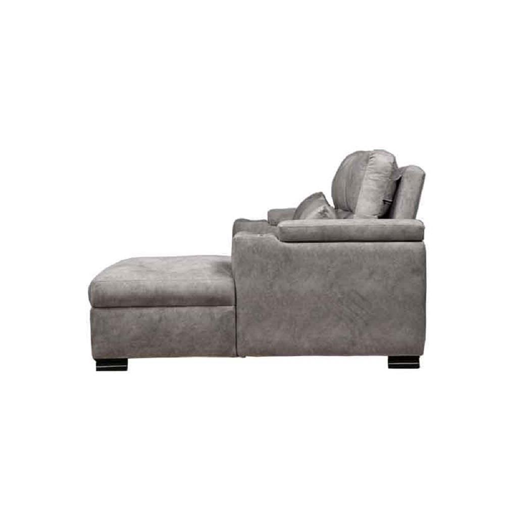 โซฟาเข้ามุมขวา AS FURNITURE KALEL CLGYU39 สีเทา