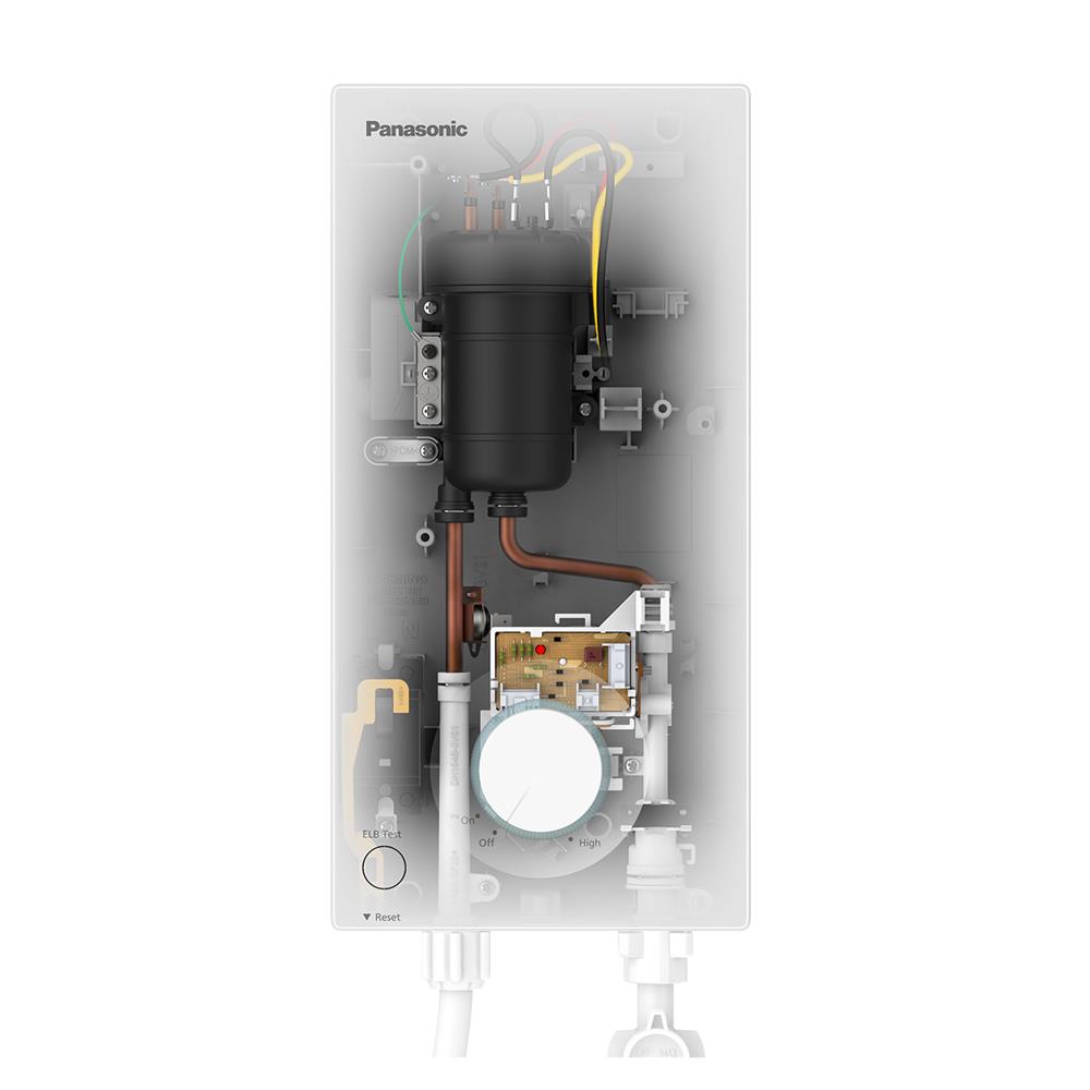 เครื่องทำน้ำอุ่น PANASONIC DH-3VS1TW 3500 วัตต์ สีขาว