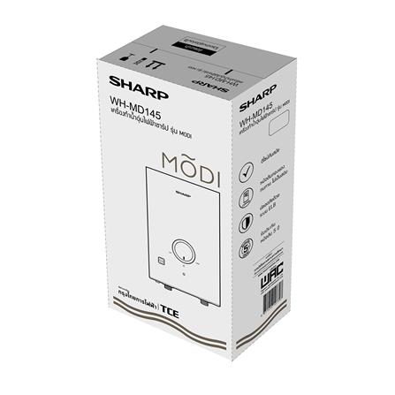 เครื่องทำน้ำอุ่น SHARP WH-MD145 4500 วัตต์ สีขาว_6