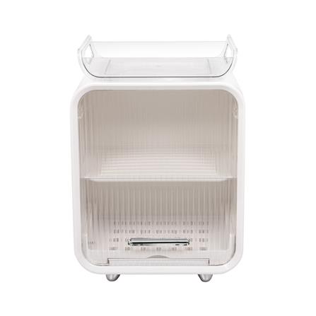 ตู้เก็บจานพลาสติก 2 ชั้น มีถาดรองน้ำ KECH WATERY_2