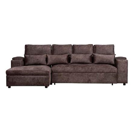 โซฟาเข้ามุมซ้าย AS FURNITURE KALEL CRBWU38 สีน้ำตาล_0