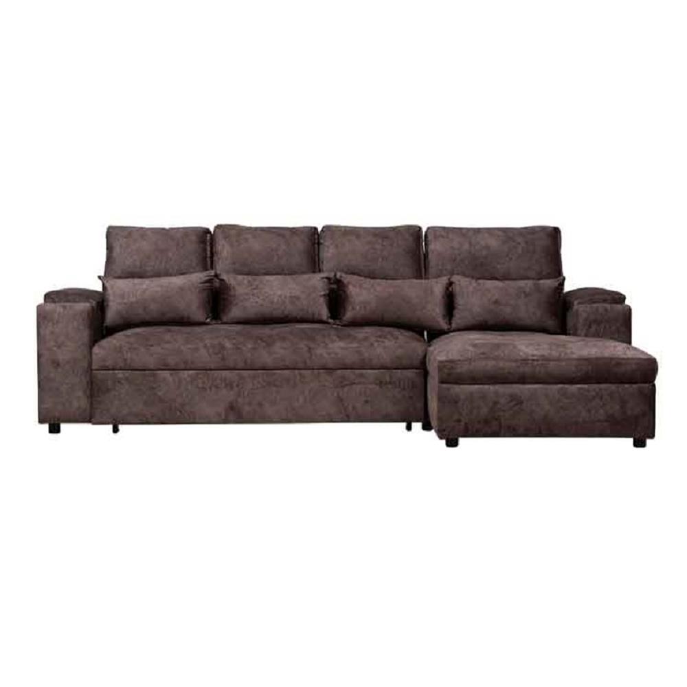 โซฟาเข้ามุมขวา AS FURNITURE KALEL CLBWU38 สีน้ำตาล