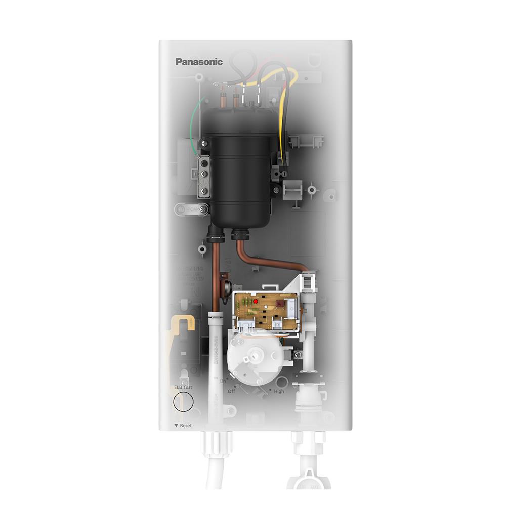 เครื่องทำน้ำอุ่น PANASONIC DH-3WL1TW 3500 วัตต์ สีขาว