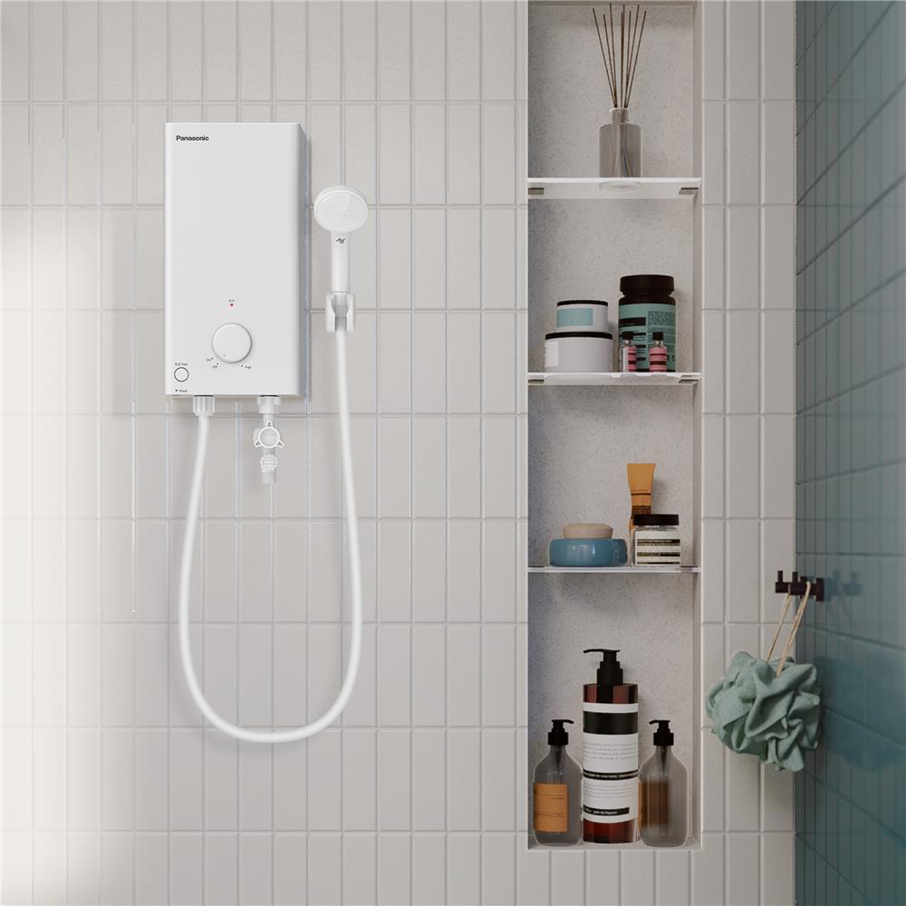 เครื่องทำน้ำอุ่น PANASONIC DH-3WL1TW 3500 วัตต์ สีขาว