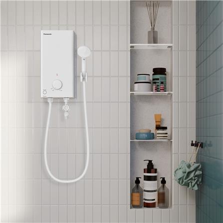 เครื่องทำน้ำอุ่น PANASONIC DH-3WL1TW 3500 วัตต์ สีขาว_4
