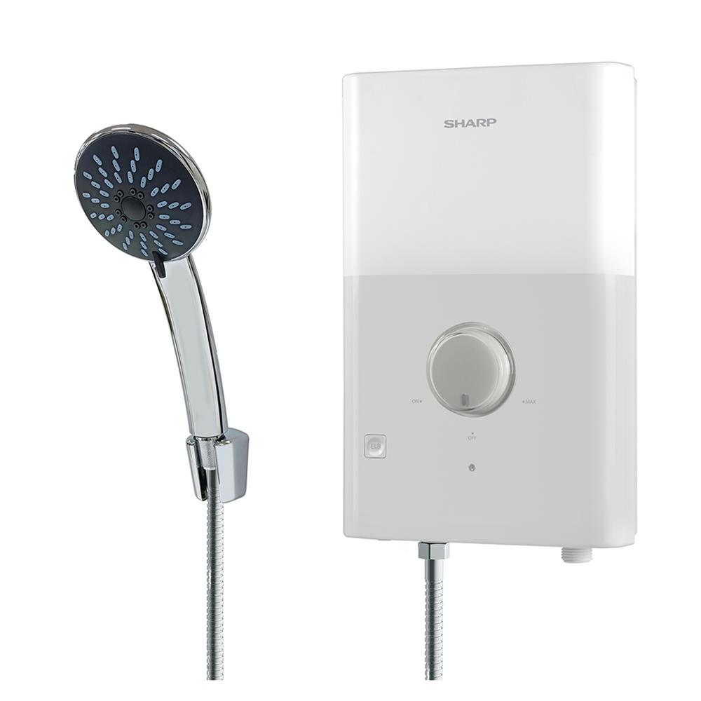 เครื่องทำน้ำอุ่น SHARP WH-MD135 3500 วัตต์ สีขาว