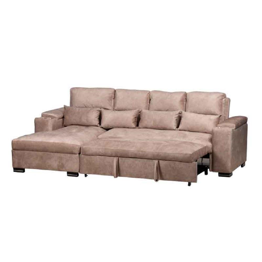 โซฟาเข้ามุมซ้าย AS FURNITURE KALEL CRCRU36 สีครีม