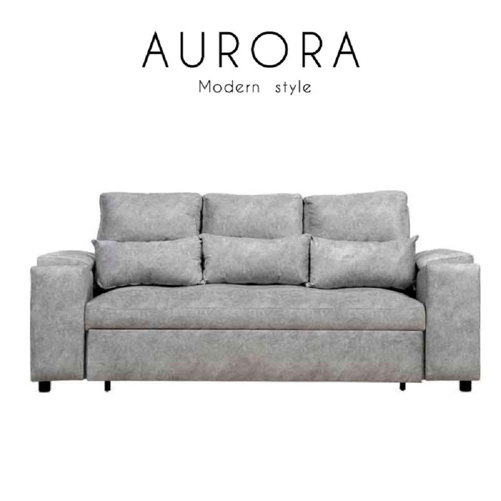 โซฟาเบด AS FURNITURE AURORA CGYU39 สีเทาอ่อน