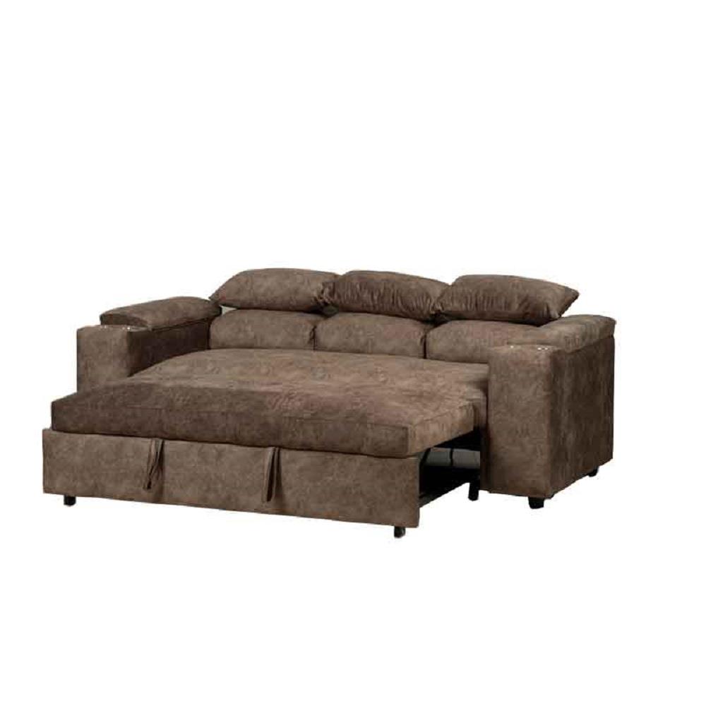 โซฟาเบด AS FURNITURE AURORA CBWU37 สีน้ำตาล