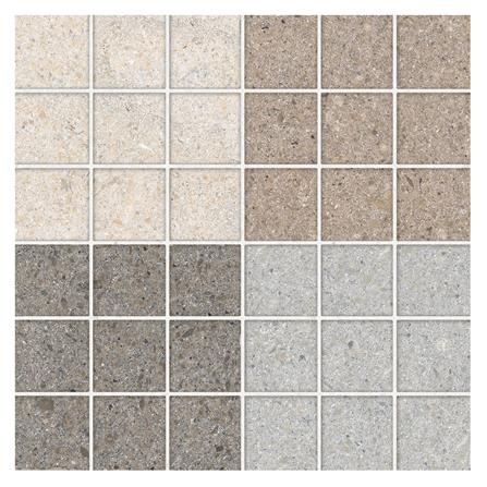 กระเบื้องพื้น 12x12 นิ้ว DURAGRES เวิลด์สโตนมิกซ์ น้ำตาล A 1 ตร.ม._0