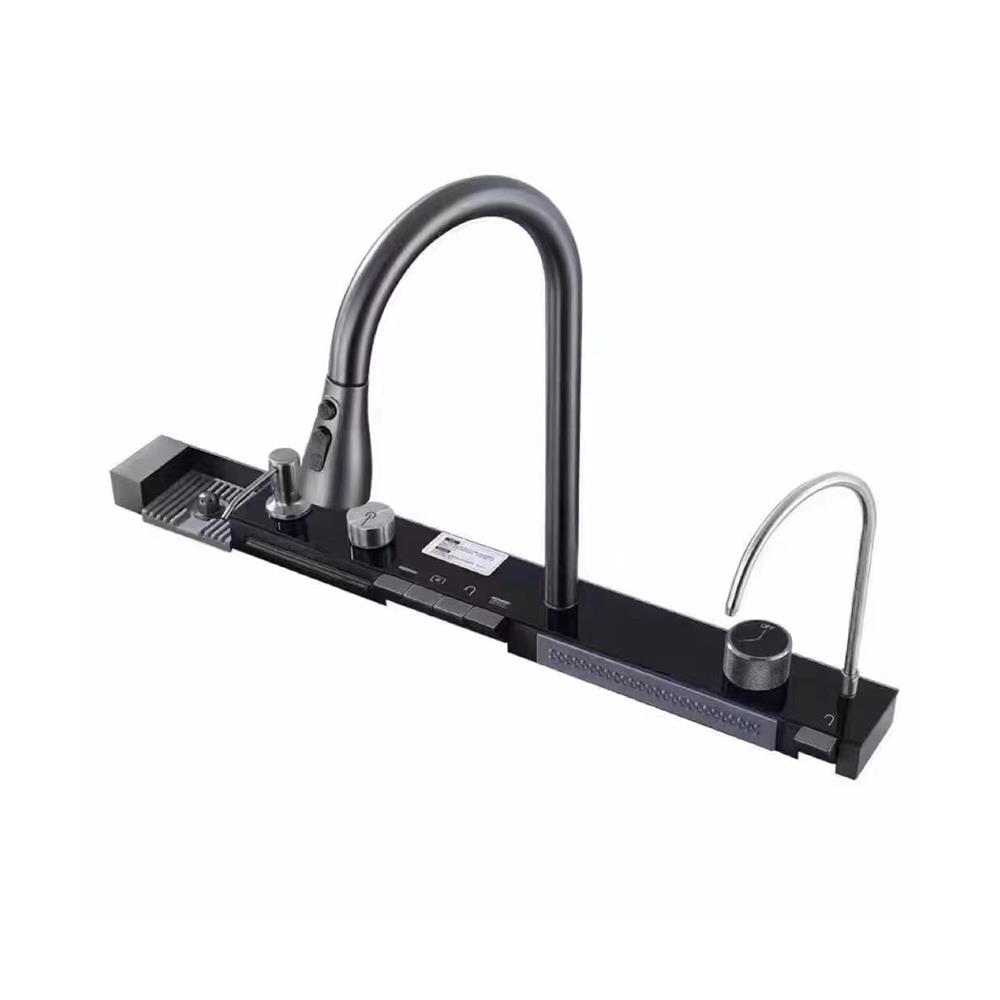 ซิงค์ฝัง 1 หลุม KUCINE STORM 7545 2W สีเทาดำ