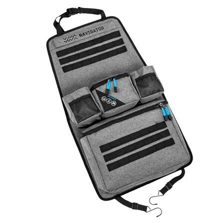 อุปกรณ์เก็บสัมภาระติดหลังเบาะรถ NAVIGATOR สีเทา/ดำ_0