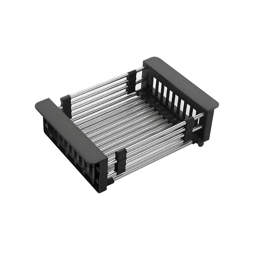 ซิงค์ฝัง 1 หลุม PARNO SOLAR 7848 สีเทาดำ