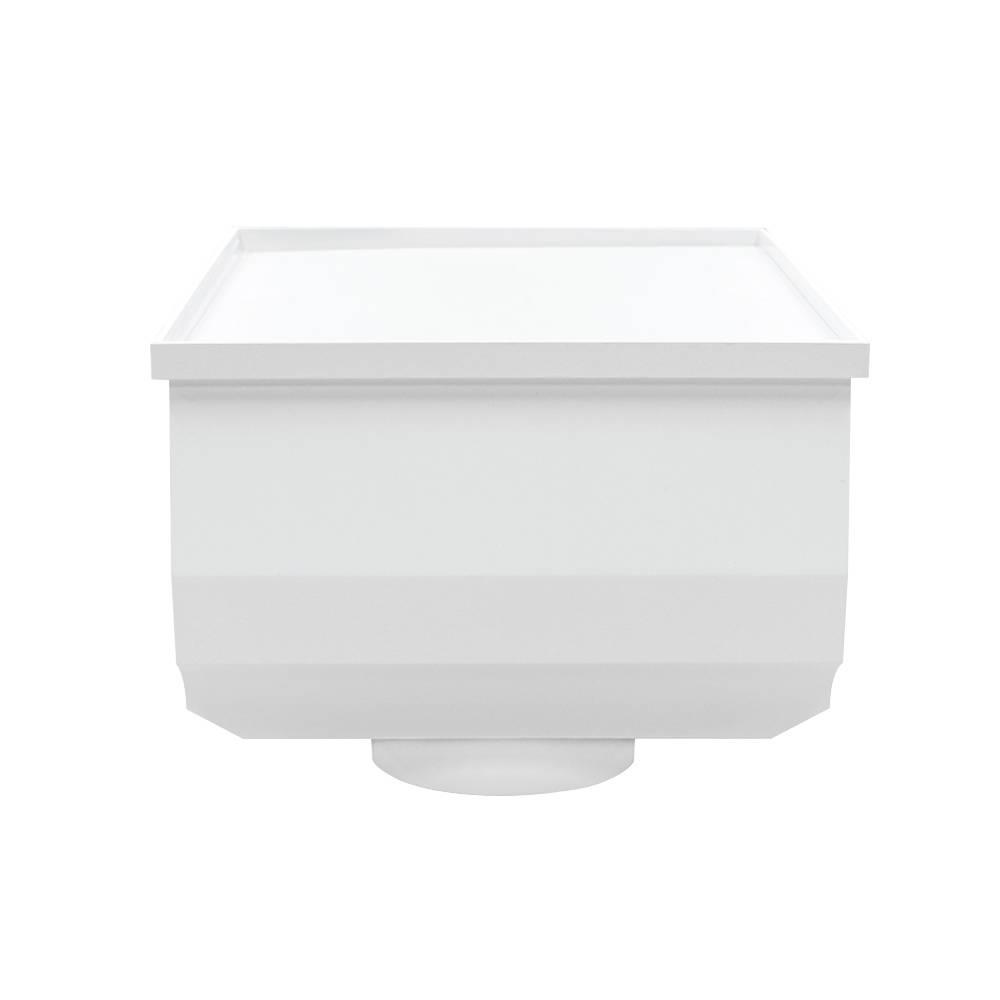 ชุดระบายน้ำระเบียงไวนิล SCG SMART สีขาว