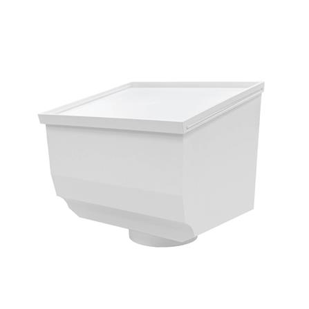 ชุดระบายน้ำระเบียงไวนิล SCG SMART สีขาว_1