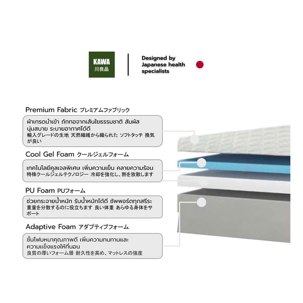 ที่นอน 6 ฟุต KAWA JUNE