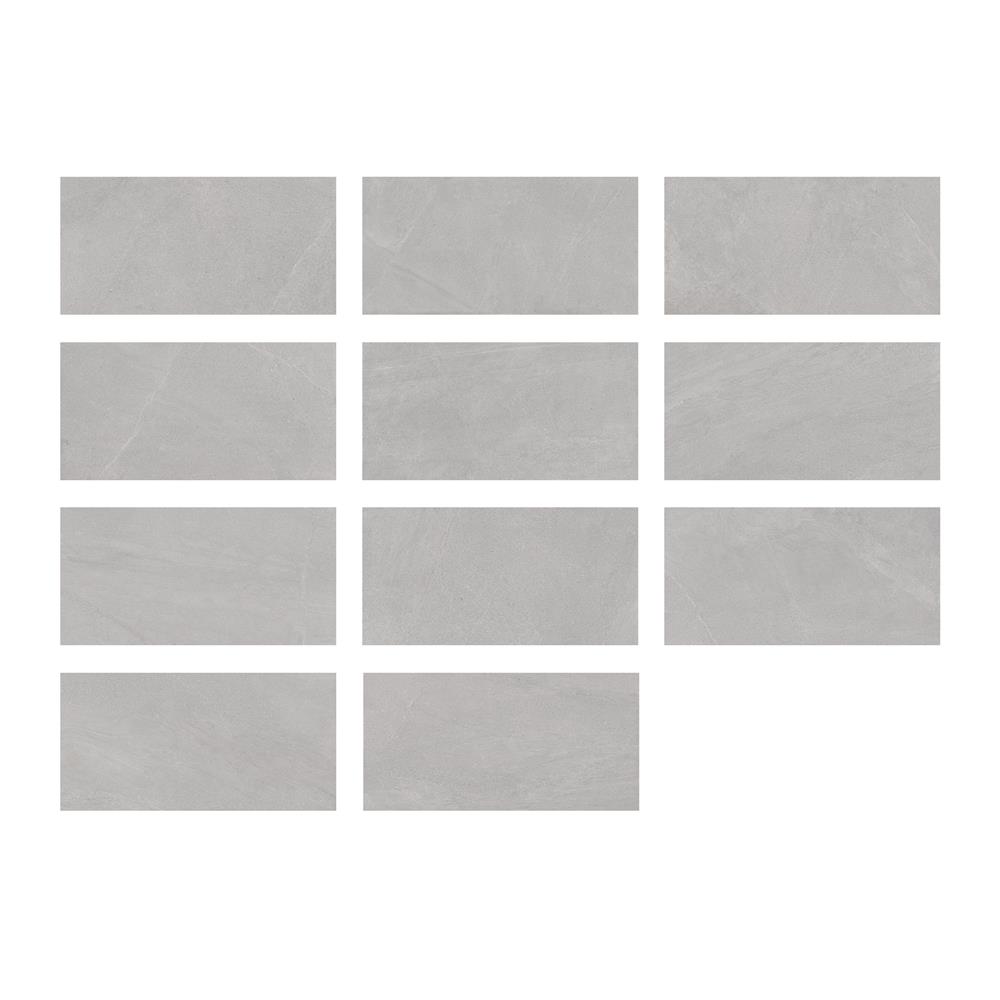 กระเบื้องพื้นพอร์ซเลน 60x120 ซม. COTTO x-สไนเดอร์ เทา PM 1.44 ตร.ม.