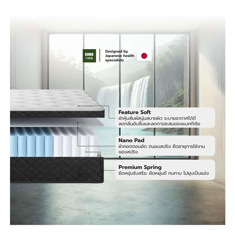 ที่นอน 3 ฟุต KAWA ROME