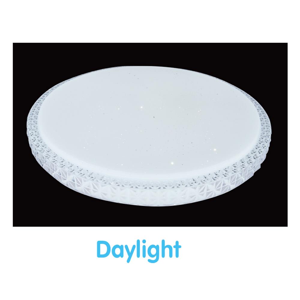 ไฟเพดาน LED SHINING CRYSTAL 15 นิ้ว 36 วัตต์ DAYLIGHT/COOL WHITE/WARM WHITE สีขาว