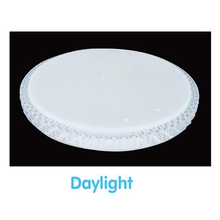 ไฟเพดาน LED SHINING CRYSTAL 15 นิ้ว 36 วัตต์ DAYLIGHT/COOL WHITE/WARM WHITE สีขาว_1