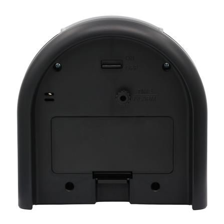 นาฬิกาปลุก SEIKO CLOCKS QHE204K 4.6X4.5 นิ้ว สีดำ_4