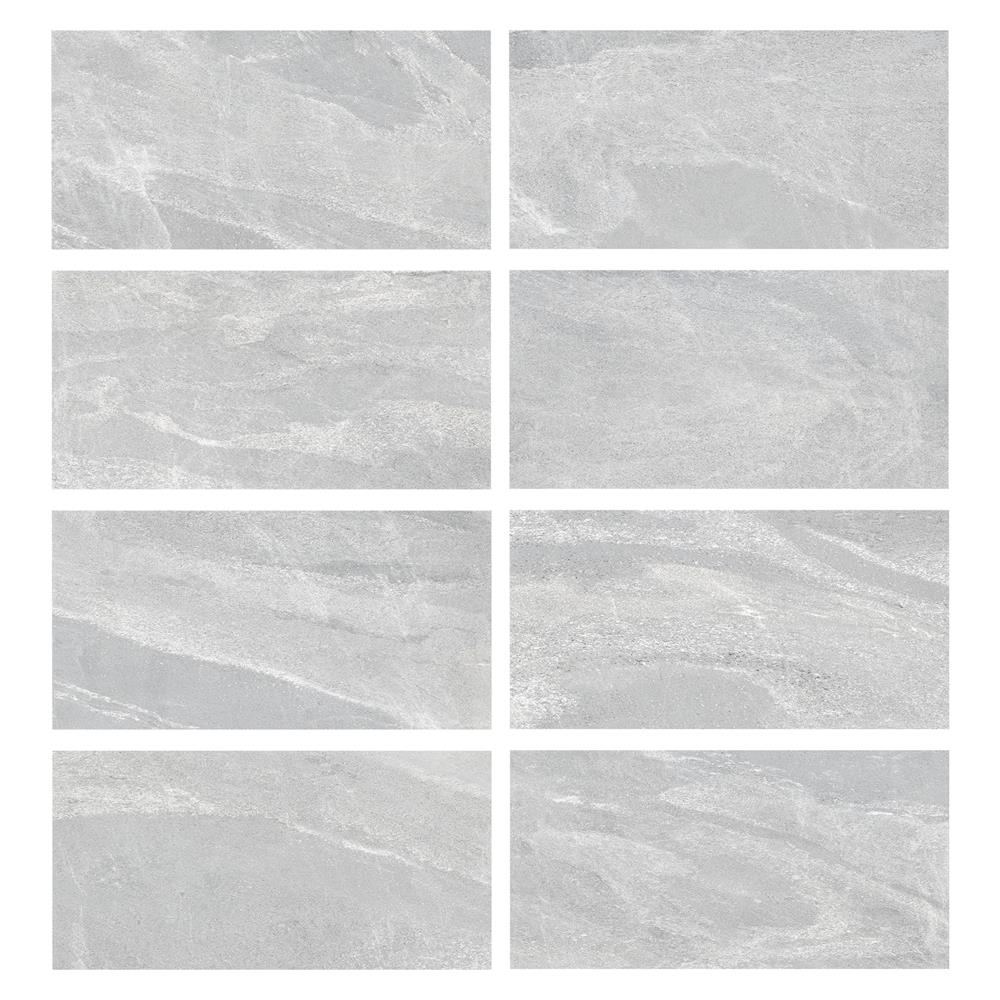 กระเบื้องพื้นพอร์ซเลน 60x120 ซม. COTTO แกตโต เทา 1.44 ตร.ม.