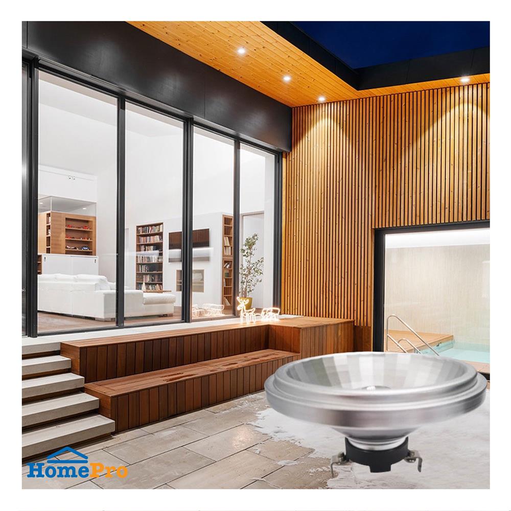 หลอด LED L&E QR111 25D 15 วัตต์ WARM WHITE G53