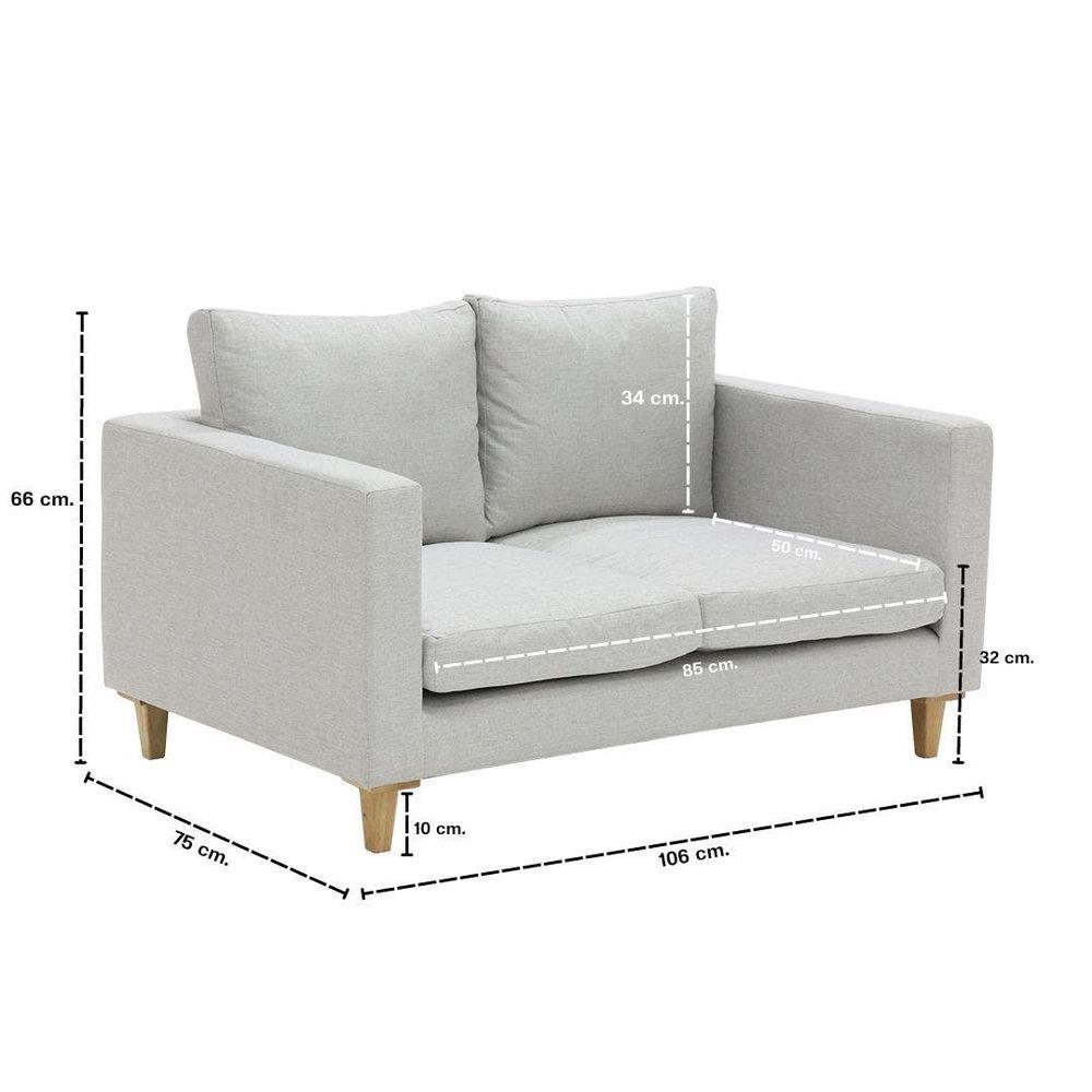 โซฟาสัตว์เลี้ยง 2 ที่นั่ง LOOMS DUNA 19233607 สีครีม