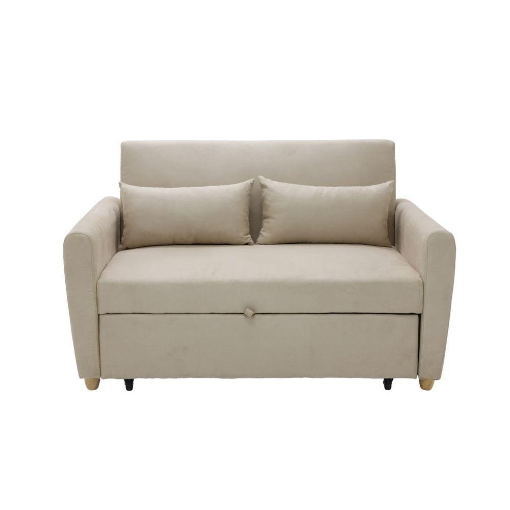 โซฟาเบด LOOMS MILLKY 19224750 สีครีม