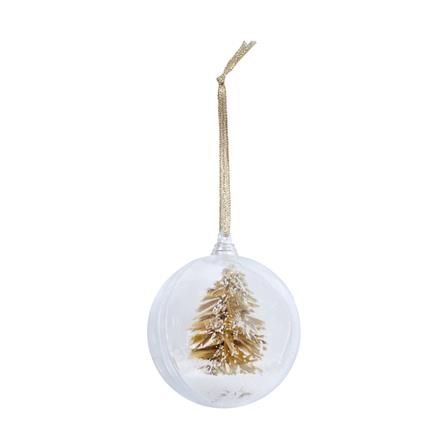 ชุดบอลตกแต่ง SIAMXMAS TREE ON BALL สีทอง (แพ็ก 2 ชิ้น)_1