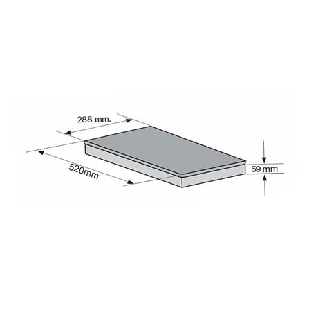 เตาฝังอินดักชั่น TECNOPLUS ID 2030 DG FLEX 30 ซม._3