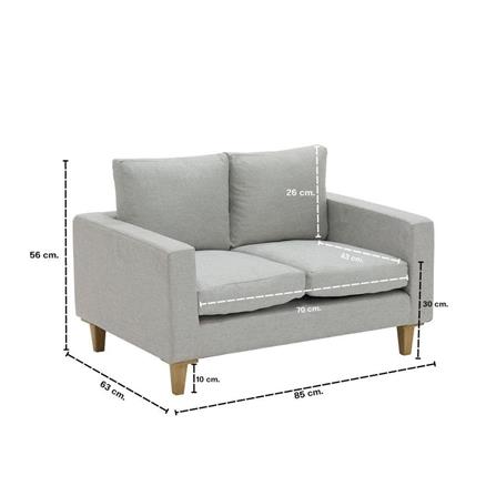 โซฟาสัตว์เลี้ยง LOOMS DUNA 19233606 สีครีม_8